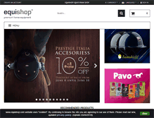 Tablet Screenshot of equishop.com